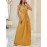 New Women'S Sleeveless Lace-Trimmed Mermaid Wedding Dress - Solid Color Ruffle Hem A-Line Party Gown with Built-In Bra, Spring/Summer Bridal & Bridesmaid Dress, Wedding Guest Attire, Sophisticated Craftsmanship