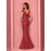 Elegant Beaded Mature Sleeveless Mermaid Dress for Summer Party Evening Formal High-End Luxury Bridesman Gown V Neck Wedding Sexy Tank Long Skirt