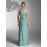 Women's Elegant Wedding Formal gown - One-Shoulder Mermaid Party Dress, Formal Events, Hand Washable - Bridal Party, Prom, Evening Ceremony Attire, Prom Dress, Quality Construction, Medium Stretch Fabric