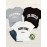 3-Pack Plus Size Letter Print T-Shirt, Short Sleeve Crew Neck Casual Top for Summer & Spring, Women'S Plus Size Clothing