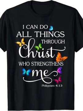 I Can Do Anything With Christ, Butterfly Art
