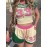 Fashion University Style Short Sleeve Top and Shorts Set, Summer Casual Wear, Floral Print, Letter 33 Design, Perfect for Outdoor and Daily Wear