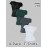 Women's Plus Size 4pcs T-Shirts - Stretchy Breathable V-Neck Button-Front Tops, Non-See-Through Fabric for Gym, Casual, Casual Attire - Black/, Machine Washable Summer Blouses, Workout Tops, Fitted Silhouette, Lightweight Material, Basic Tee, Women